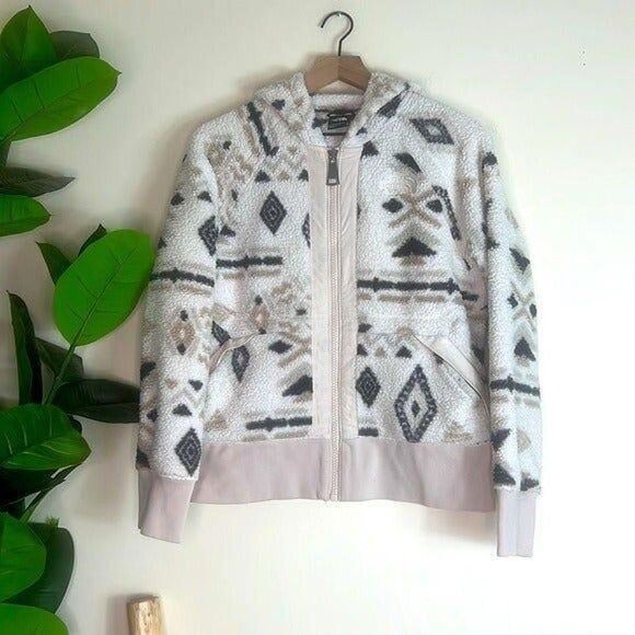 The North Face Campshire Full Zip Hoodie Fleece Sweatshirt Size Medium - Picture 3 of 7